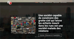 Desktop Screenshot of economie-de-communion.fr